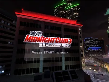 Midnight Club 3 DUB Edition Remix (USA) screen shot title